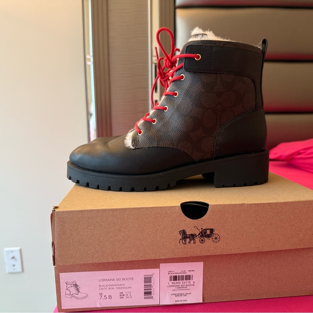 Coach- Lorraine Sig Bootie
